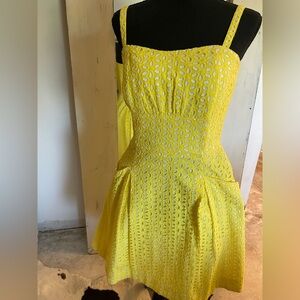 Lilly Pulitzer Yellow Dress